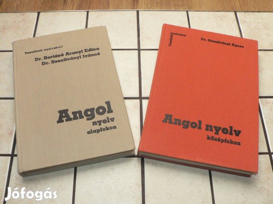 Angol nyelv alap és középfokon + a könyvek MP3 hanganyaga