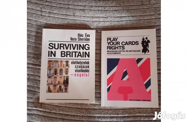 Angol nyelvtan könyvek 3 féle