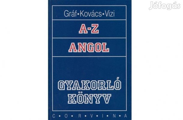 Angol nyelvtankönyv, A-tó Z-ig gyakorló, új