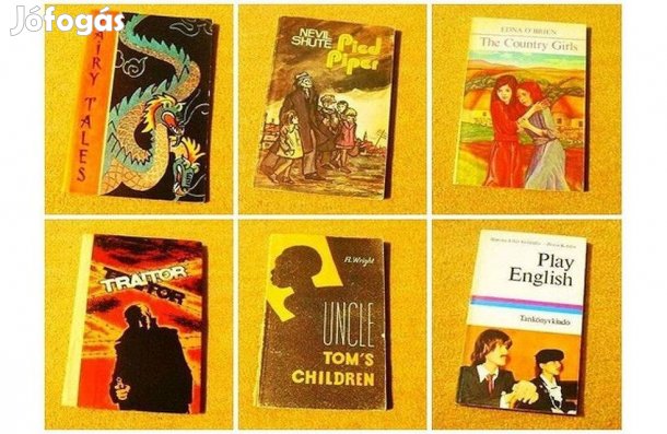 Angol nyelvű könyvek - (7 kötet)