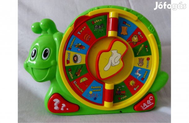 Angol nyelvű zenélő interaktív babajáték
