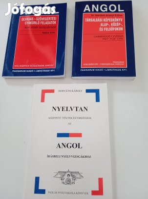 Angol nyelvvizsgára felkészítő könyvek 