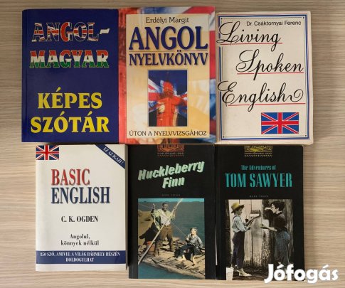 Angol nyelvvkönyv csomag, hangoskönyvvel