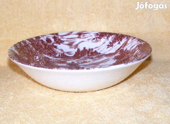 Angol porcelán köretes tál