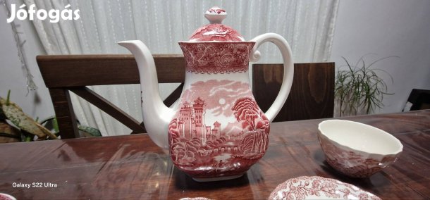 Angol porcelán tea és étkészlet