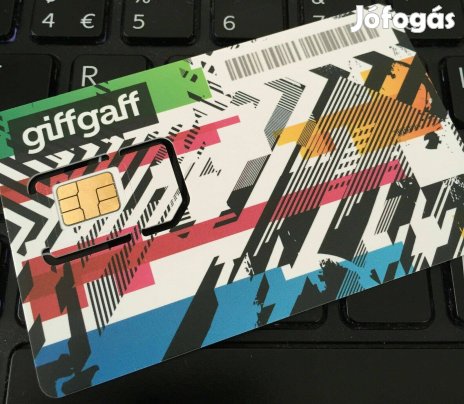 Angol sim kártya 20 font egyenleggel, Giffgaff