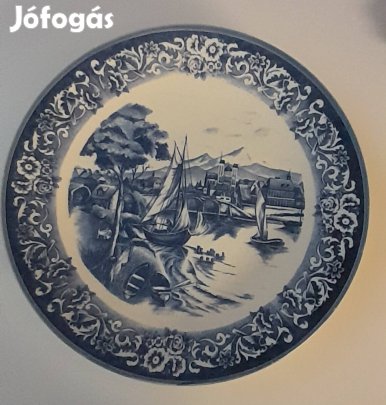 Angol stílusú kerámia tál 32cm