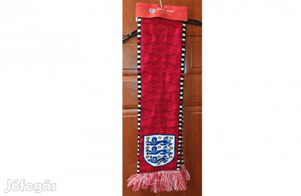 Angol válogatott 1990-es új eredeti piros címkés sál