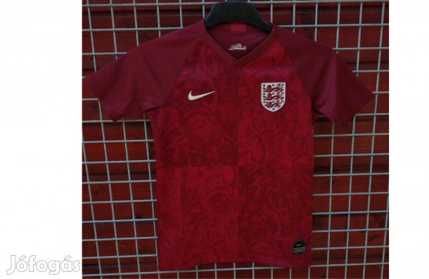 Angol válogatott eredeti Nike gyerek bordó mez (137-147)