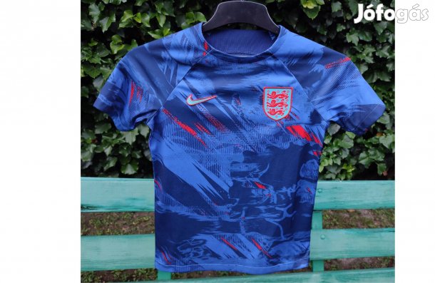 Angol válogatott eredeti kék Nike gyerek mez (137-147)