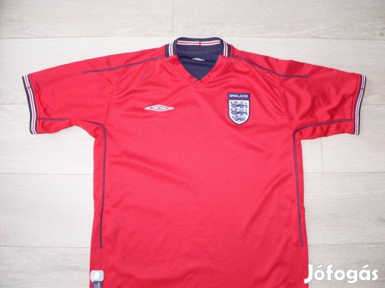 Angol válogatott mez 2002 - kifordítható - Umbro (L)