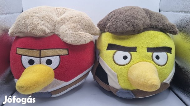 Angry Birds Star Wars Han Solo Luke Skywalker Plüss 2 db