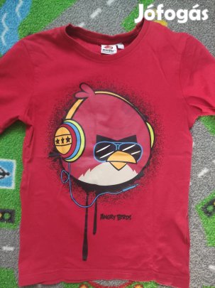 Angry Birds rövid ujjú póló 122 - 128