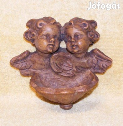 Angyal, puttó szenteltvíztartó, falidísz