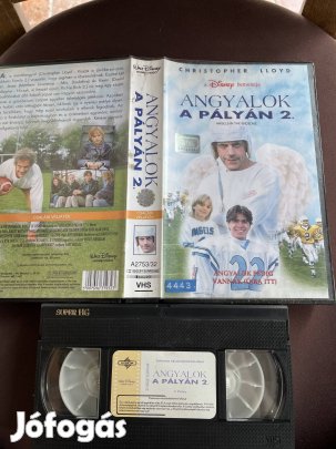 Angyalok a pályán 2 családi vhs 