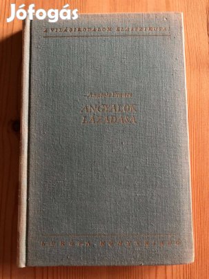 Angyalok lázadása - France Anatole könyv