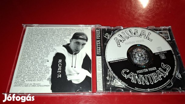Animal Cannibals Fehéren Fekete Feketén Fehér Cd 1995