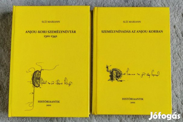 Anjou-kori személynévtár + Személynévadás az Anjou-korban Slíz