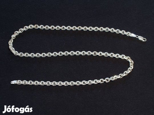 Anker fazonú férfi ezüst nyaklánc (56,6g) eladó ! Új állapot!