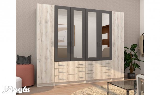 Anna 240cm gardrób szekrény