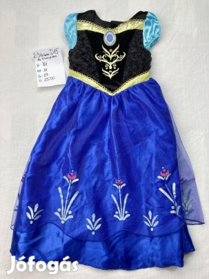 Anna jelmez, hercegnő jelmez, Jégvarázs jelmez D15