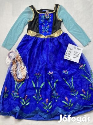 Anna jelmez, hercegnő jelmez, Jégvarázs jelmez DK1047