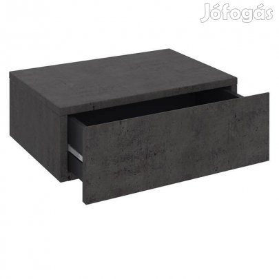 Anne 1 fiókos fali éjjeliszekrény (sötét beton) 95068