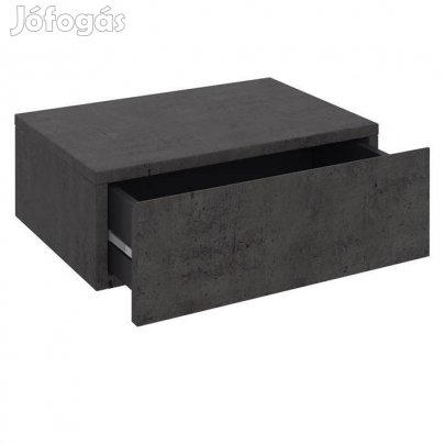 Anne 1 fiókos fali éjjeliszekrény (sötét beton) 95068