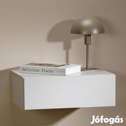 Anne 1 fiókos fali éjjeliszekrény (világos szürke) 94701