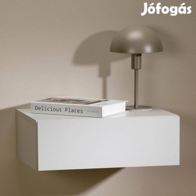 Anne 1 fiókos fali éjjeliszekrény (világos szürke) 94701