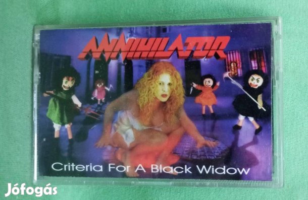 Annihilator - Criteria For A Black Widow Mk. /új, fólia nélkül/