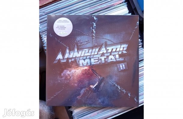Annihilator - Metal II Dupla Bakelit Lemez LP Bontatlan
