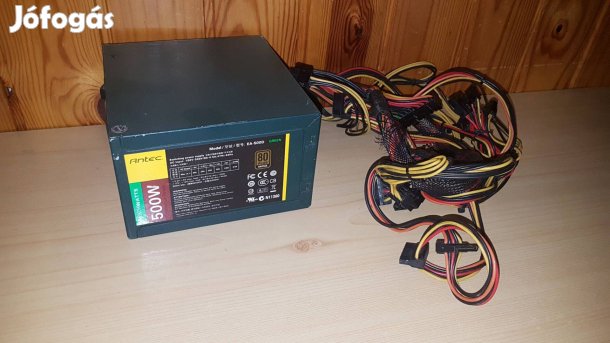 Antec Earthwatts EA-500D Green 500 Watt 80 plus bronze tápegység PSU