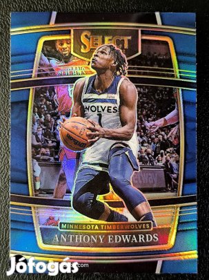 Anthony Edwards: 2021-22 Select Prizms Blue #49