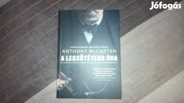 Anthony Mccarten A legsötétebb óra