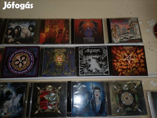 Anthrax metal cd-k olcsón,egyben,gyűjteményből!