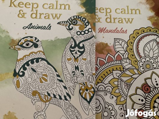 Anti stressz színezi könyv felnőtteknek egyben eladó