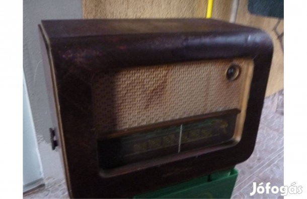 Antik 1954-es Orion 520A rádió 2+4cső 4 hullámhossz működik