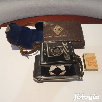Antik Agfa Billy harmonikás fényképezőgép 1930 kodak optika dekoráció