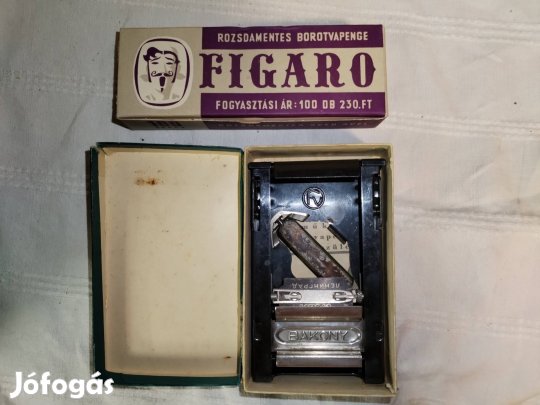 Antik Bakony borotva penge élező