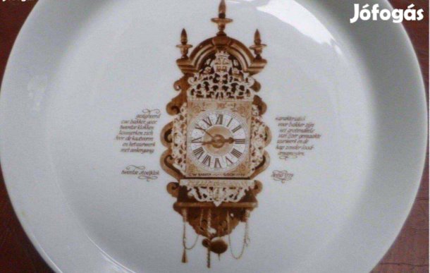 Antik Bavaria porcelán tányér fali dísztányér