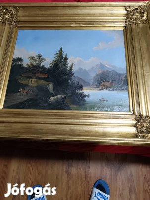 Antik Biedermeier Festmények! 