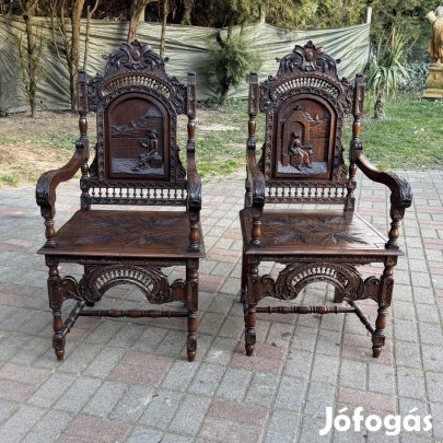 Antik Bútor - Breton karosszék páros