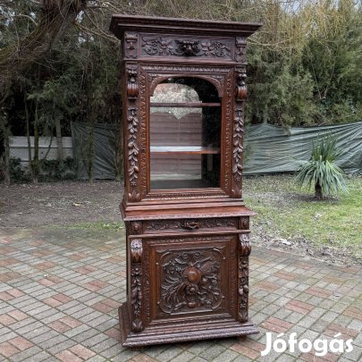 Antik Bútor - Historizáló vitrin