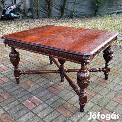Antik Bútor - Neoreneszánsz étkezőasztal
