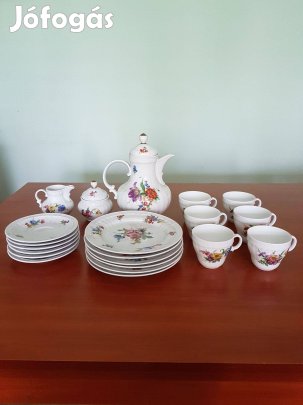 Antik Eschenbach Bavaria 21 részes kávés/süteményes készlet