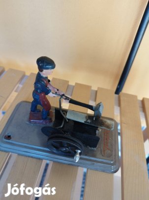 Antik Fleischmann #232 bádog kovácsüllő gőzmozdonyjáték kiegészítő
