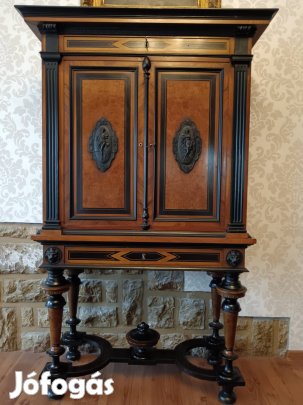 Antik Francia Kabinet szekrény! 