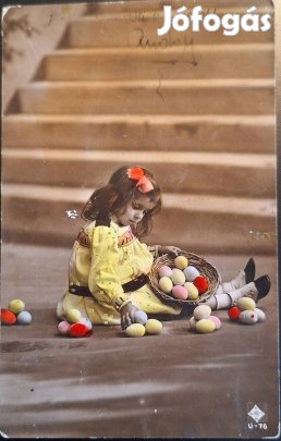 Antik Húsvéti képeslap