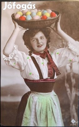 Antik Húsvéti képeslap